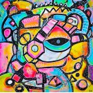 Kunst - Maleri - Kjøp kunst - Kunst til salgs - Kunst nettbutikk - Fargerik kunst - Popkunst - Maleri på lerret - Håndmalte malerier - Kunst maleri - Kule malerier - Moderne malerier - Kjøp malerier - Maleri til salgs - Maleri til stue - Pop art kunst thumbnail