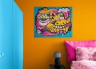 Veggmaleri - Norske maleri - Maleri moderne - Vegg maleri - akrylmalerier - akryl malerier - moderne malerier - kunst maler - lerret maleri - kule malerier - visuell kunst - originalt maleri - original kunst - kjøpe kunst  thumbnail