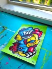 Kubisme maleri - Fargerik kunst av Håkon Morønning, Art By Hakon thumbnail