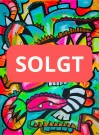 Fargerik kunst: Maleri til stue (akrylmaleri) Pop art - Street Art - Ekspresjonisme thumbnail