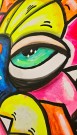 Kunst - Maleri - Kjøp kunst - Kunst til salgs - Kunst nettbutikk - Fargerik kunst - Popkunst - Maleri på lerret - Håndmalte malerier - Kunst maleri - Kule malerier - Moderne malerier - Kjøp malerier - Maleri til salgs - Maleri til stue - Trippy kunst thumbnail