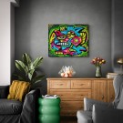 Fargerik kunst til stueveggen thumbnail
