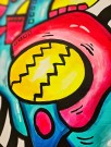Abstrakt kunst - Fargerikt maleri - Popkunst - Akrylmaleri - Pop Art - Surrealisme - Maleri til stue thumbnail