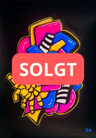 *** SOLGT - Kunst til salgs: 