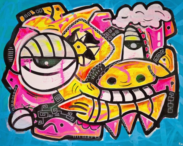 Kunst - Maleri - Kjøp kunst - Kunst til salgs - Kunst nettbutikk - Fargerik kunst - Popkunst - Maleri på lerret - Håndmalte malerier - Kunst maleri - Kule malerier - Moderne malerier - Kjøp malerier - Maleri til salgs - Graffiti Street Art Kunst