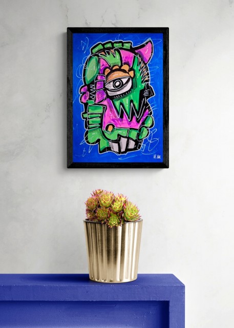 Forslag til presentasjon. (Ramme medfølger ikke)