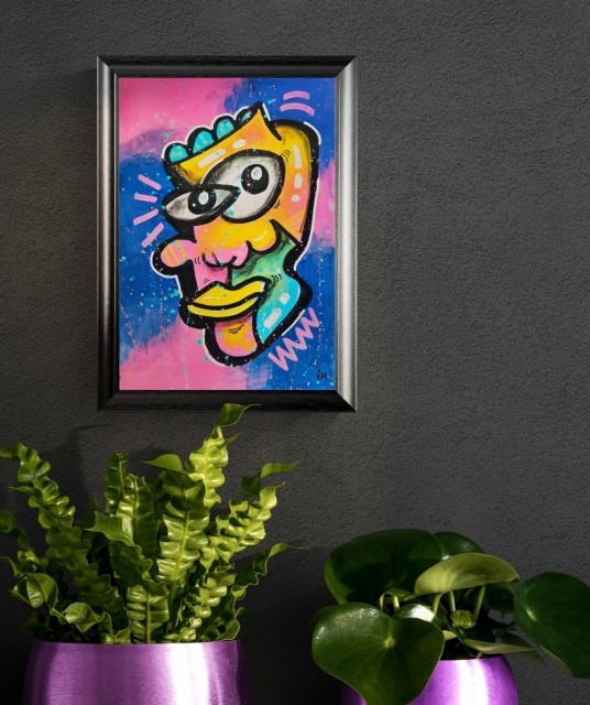 Forslag til presentasjon (selges uten ramme)