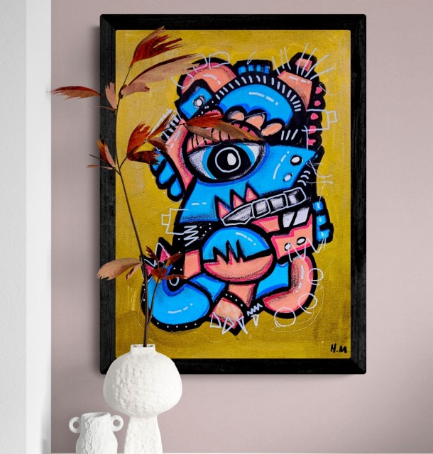 Forslag til presentasjon. (Ramme medfølger ikke)